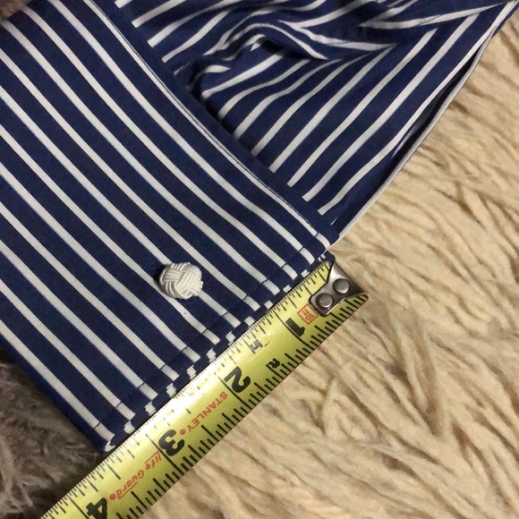 Wmns Ralph Lauren Dress Shirt-Blue & White-Sz M-Cotton - Picture 14 of 15